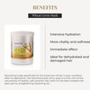 SALERM Nourishing Hair Mask 1000 ml with Wheat Germ for Dry and Damaged Hair Deep Hair Hydration Shine and Brightness Ha