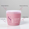 Alfaparf Milano Semi Di Lino Moisture Nutritive Hair Mask Deep Conditioning Hair Repair Mask for Hydration Shine Sulfate