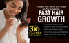 GrowFinity Hair Growth Oil Biotin and Argan Infused for 3x Faster Growth Regrowth Treatment Vitamin E SalonGrade Natural