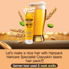 CRAZY SKIN Hair Treatment Mask pH55 Beer Yeast Protein Keratin Argan Oil Collagen Repairs Dry Damaged or Color Treated H