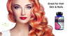 Hair Growth Formula to Make Your Hair Grow Skin Glow Hair Skin Nails Optimizer with 5000 Mcg of Biotin Hydrolized Collag
