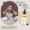 OilnGlow USDA Certified Organic 9 in 1 Natural Hair Growth Serum Strengthening Oil with Rosemary Castor 100 Vegan Jojoba