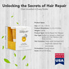 Hairgurt Almond Honey Intense Repair Yogurt Hair Mask Deep Conditioner for Dry Damaged and Frizzy Hair SulfateFree Natur