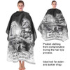 Hairdresser Cape Salon Hair Cutting Gown Barber Cape Cloth for Hair Cutting and Styling