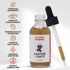 Papa Rozier Farms Pure Organic Castor Oil for Hair Growth Skin Moisturizer Grow Eyelashes Eyebrows and Nails Treatment 2