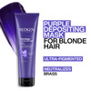 Redken Blondage Express AntiBrass Mask For Blonde Highlighted Hair UltraPigmented Purple Mask For Blonde Hair 85 Fl Oz