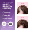 GBG Hair Fibers for Thinning Hair Bald Spots Medium Brown 25g Bottle Conceals Hair Loss Instant Cover Up Volume in 30 Se