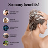 Advanced Biotin Shampoo and Conditioner Set Sulfate and Paraben Free Shampoo and Conditioner for Thinning Hair with Rice