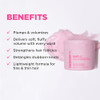 DesignMe PUFFME Volumizing Treatment Whip Lightweight Hair Volumizer Mask with Hyaluronic Acid for Fine Medium Hair Adds