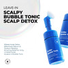 Seapuri Bubble Tonic LeaveIn Scalp Exfoliator Foam for Oily Sweaty or Itchy Roots Clears Buildup Sweat with No Residue C