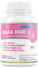 Maximum Slim Max Hair3 Advanced Hair Growth Formula For Longer Stronger Healthier HairScientifically Formulated with Bio