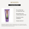 SALERM Nourishing Hair Mask Grapeology Biokera Natura Mask 200 ml For White or Bleached Hair Grape Seed Oil Nourishes an