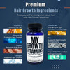 Evan Alexander Fine Grooming My Growth Vitamins 60 Tablets Supports Natural Hair Beard Growth Nourish Hair Beard Hair In