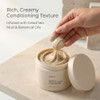 SEACRET Minerals Mud Hair Mask with Argan Oil Minerals From The Dead Sea A Reviving Hair Mask For Damaged Hair Suitable