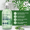 Svvimer Rosemary Hair Thickening Conditioner Thickening Moisturizing Product with Biotin for Women Men for Damaged Dry T