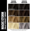 IGK Hair Gloss Toner Color Depositing Mask Pale Violet Gray SemiPermanent Vegan Cruelty Free Magic Storm