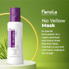 Fanola No Yellow Hair Mask With Purple Violet Pigments To Eliminate Unwanted Yellow Tones Brassiness In Platinum Light B