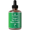 Argan Tea Tree Black Castor Oil for Hair Growth Strengthens Hydrates Thinning Dry Hair for a HealthierLooking Scalp For