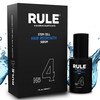 RULE No4 Stem Cell Hair Growth Serum Natural Oil with Biotin Castor Oil DHT Blocker Saw Palmetto for Thicker Fuller Long