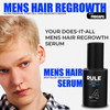 RULE No4 Stem Cell Hair Growth Serum Natural Oil with Biotin Castor Oil DHT Blocker Saw Palmetto for Thicker Fuller Long