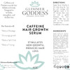 Glimmer Goddess Organic Caffeine Hair Loss Hair Growth Stimulating Serum Naturally Slows Hair Loss Helps Generate New Ha
