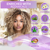 Purple Hair Mask Deep Conditioner and Toner for Blonde Brassy Hair Hydrating Repair and After Bleach Treatment for Damag
