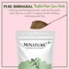 Bhringraj Powder Eclipta Prostrata by mi nature 227g 8 oz05 lb 100 Natural and Pure Hair Growth Hair Pack Improves Hair