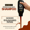 Black Garlic Hair Loss Shampoo by NATUREPOP Prevents Hair loss Stimulates growth Sulfate Free Paraben Free Ajo Negro Sha