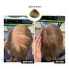HAIRATIN Building Fibers for Thinning Hair Light Brown 28G Achieve Fuller Natural Looking Results Instantly Conceals Hai