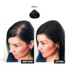 HAIRATIN Building Fibers for Thinning Hair Black 28G Achieve Fuller Natural Looking Results Instantly Conceals Hair Loss