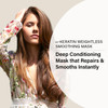 Peter Coppola akeratin Weightless Smoothing Mask Deep Conditioning Hair Mask With Hydrolyzed Wheat Protein Strengthens A