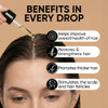 MOERIE Ultimate Hair Growth Serum for Natural Hair Regrowth Thickening Anti Thinning Hair Loss Treatment for Women Rapid