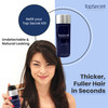 Top Secret Hair Thickening Building Fibers Refills Undetectable Natural Hair Filler for Men Women Instantly Fill In Fine