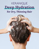 Keranique Keratin Conditioner Deep Hydration for Hair Growth and Thinning Hair Volumizing 8 Ounce