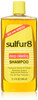 SULFUR8 Shampoo Removes Dandruff Flakes Restores Scalp pH Balance Cleansing Formula for All Hair Types No Active Sulfur