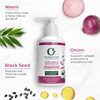 100 Plant Based and Organic Onion Shampoo for Hair Growth Hair Thickening Infused with Neem Oil and Black Seed Oil Shamp