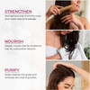 100 Plant Based and Organic Onion Shampoo for Hair Growth Hair Thickening Infused with Neem Oil and Black Seed Oil Shamp