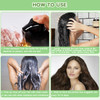Zixsirp Hair Dye Shampoo for Gray Hair Hair Color Shampoo for Women Men Gray Coverage Herbal Ingredients 3 in 1 Hair Dye