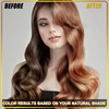 Zixsirp Hair Dye Shampoo for Gray Hair Hair Color Shampoo for Women Men Gray Coverage Herbal Ingredients 3 in 1 Hair Dye