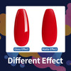 Mobray 60g Red Poly Nail Extension Gel Builder Nail Gel for Nail Art Design Salon Nail DIY at Home