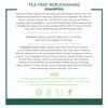 Desert Essence Tea Tree Oil Replenishing Shampoo 127 fl oz Gluten Free Vegetarian NonGMO Paraben Free Moisture Replenish