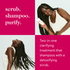 goodcleangoop beauty The Powerscrub Scalp Detox Clarifying Shampoo to Detoxify Hair and Scalp Salt Scrub with Vitamin E