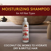 OKAY Coconut Hibiscus Shampoo For All Hair Types Textures Restore Rehydrate Strengthen Hair With Almond Argan Avocado Oi