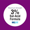MG217 Dandruff Shampoo Conditioner 3percent Salicylic Acid Shampoo Conditioner 8 oz Tube Clear