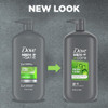 DOVE MEN CARE 2 in 1 Shampoo and Conditioner Fresh Clean for Clean Hair Shampoo and Conditioner for Stronger Healthy Hai