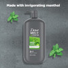 DOVE MEN CARE 2 in 1 Shampoo and Conditioner Fresh Clean for Clean Hair Shampoo and Conditioner for Stronger Healthy Hai