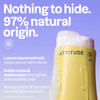 ATTITUDE Clarifying Hair Shampoo EWG Verified Restores Shine Naturally Derived Ingredients Vegan and Plant Based Lemon L
