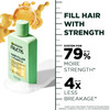 Garnier Fructis Hair Filler Strength Repair Shampoo with Vitamin Cg Sulfate Free Shampoo for Weak Damaged Hair 101 Fl Oz