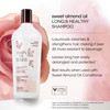 Bain de Terre Sweet Almond Oil Long Healthy Shampoo Strength Protection for Weak Damaged Hair with Argan Monoi Oils Para