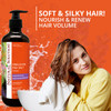 Natural Solution Shampoo with Organic Lavender Marula Oil Infused with Himalayan Pink Salt Soothing Moisturizing Daily C